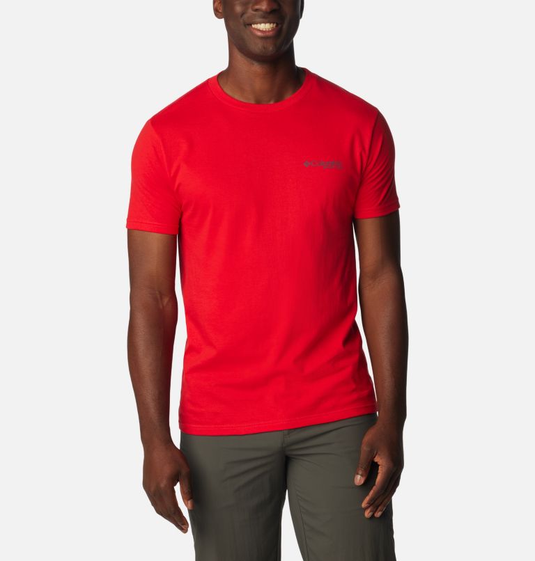 Men's PFG Constant Graphic T-Shirt, Color: Red Spark, image 2
