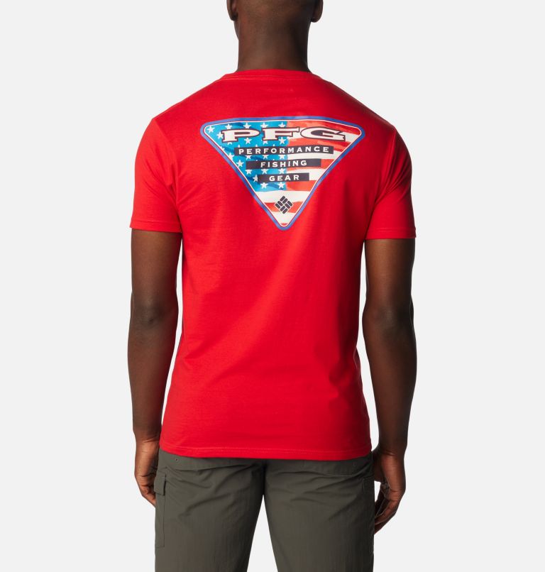 Men's PFG Constant Graphic T-Shirt, Color: Red Spark, image 1