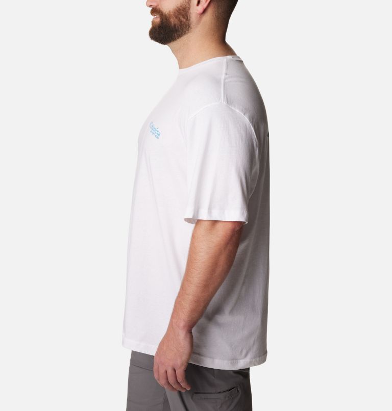 Thumbnail: Men's PFG Payton Graphic T-Shirt - Big, Color: White, image 3