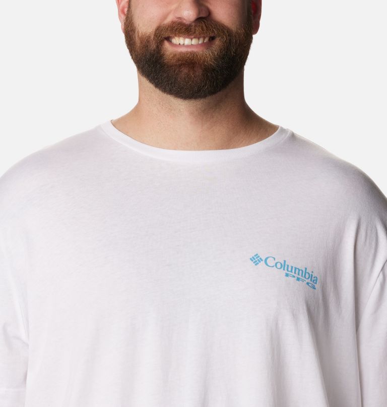 Men's PFG Payton Graphic T-Shirt - Big, Color: White, image 4