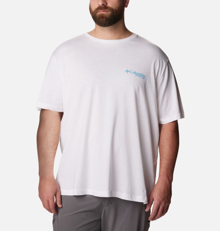 Men's PFG Payton Graphic T-Shirt - Big, Color: White, image 2