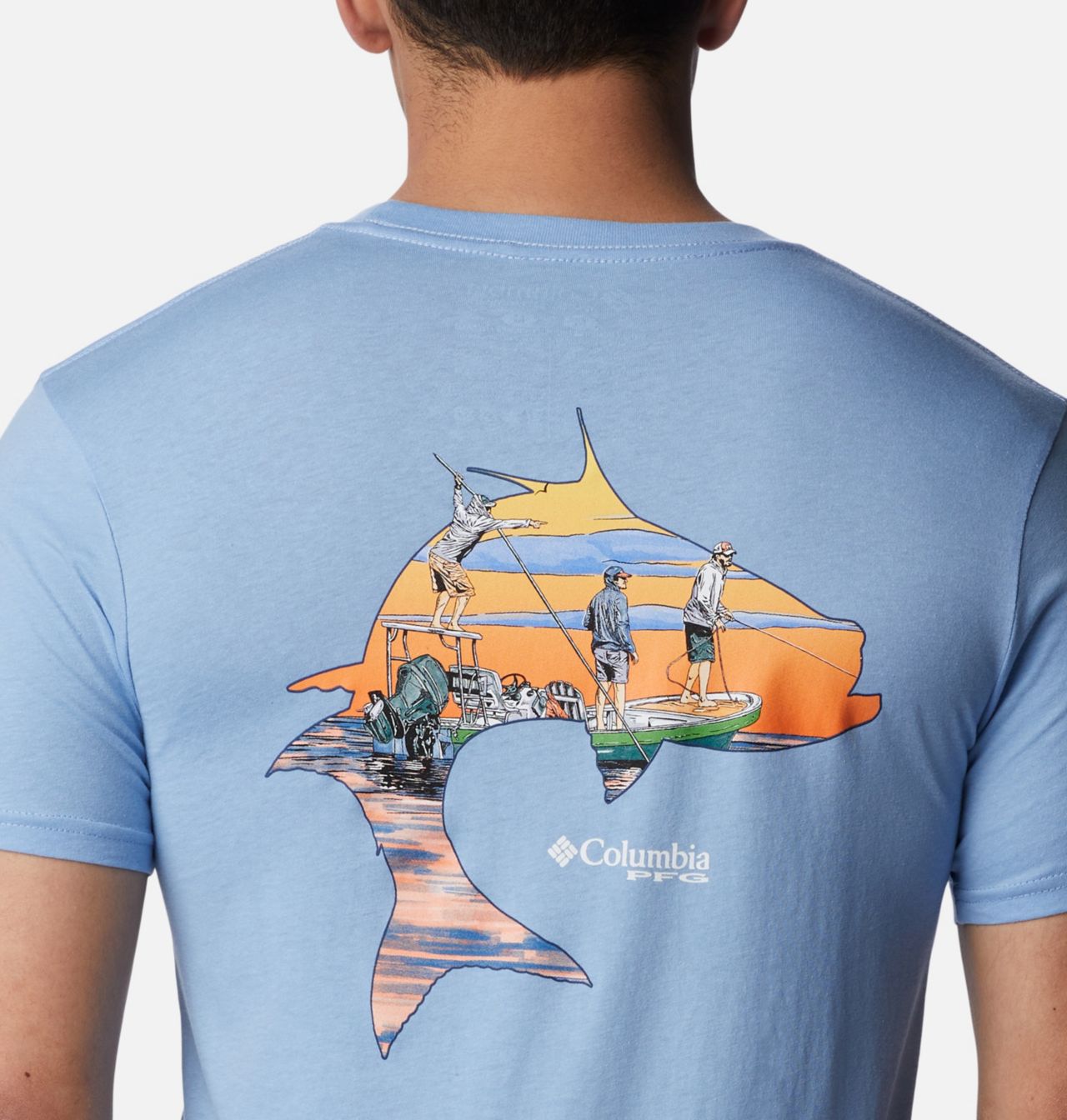 Men's PFG Rail Graphic T-Shirt | 450 | S 5