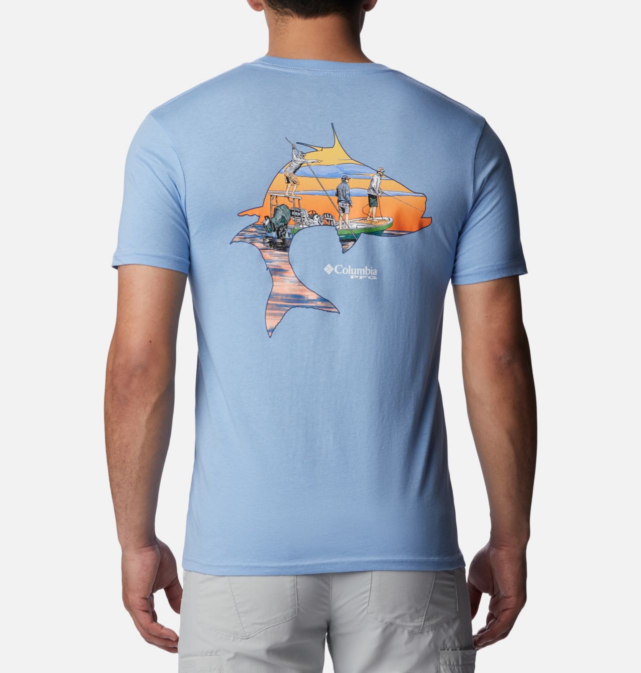 Men's PFG Rail Graphic T-Shirt | 450 | S 1