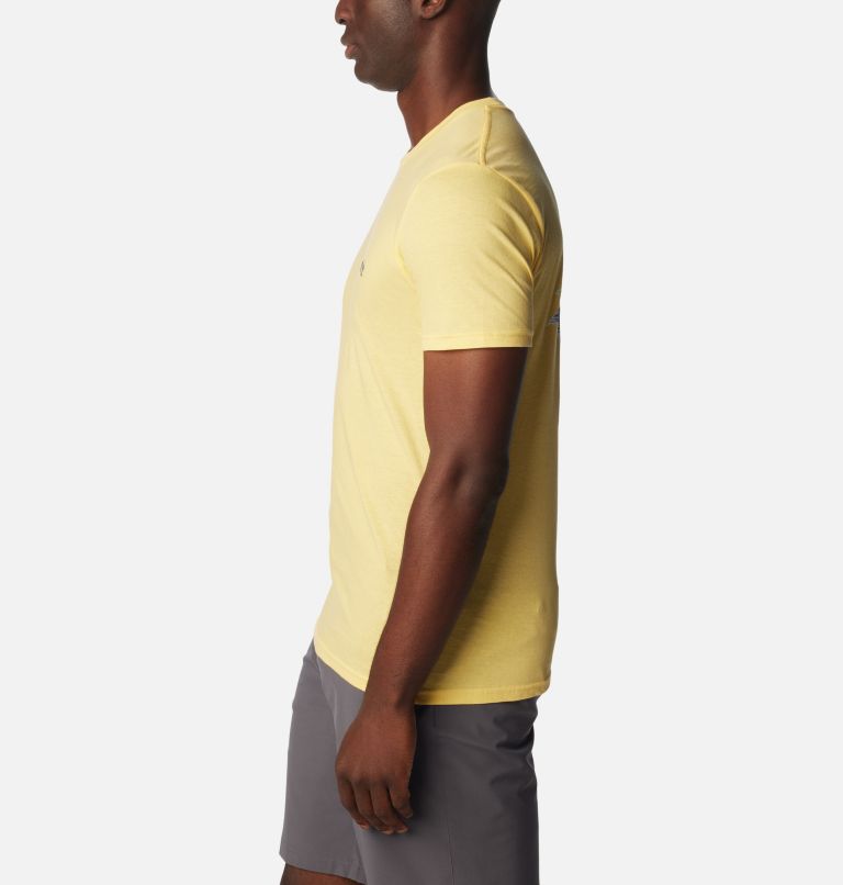 Thumbnail: Men's PFG Rail Graphic T-Shirt, Color: Sunlit, image 3