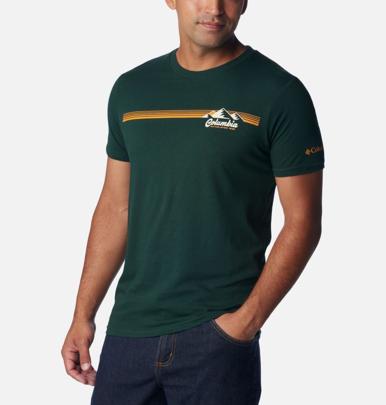Men's Magic Graphic T-Shirt, Color: Spruce, image 5