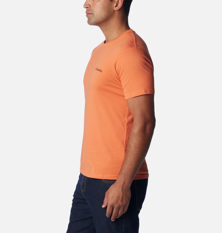 Thumbnail: Men's Free Graphic T-Shirt, Color: Desert Orange, image 3