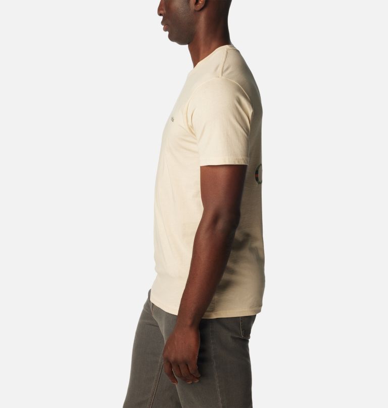 Thumbnail: Men's Vail Graphic T-Shirt, Color: Chalk, image 3