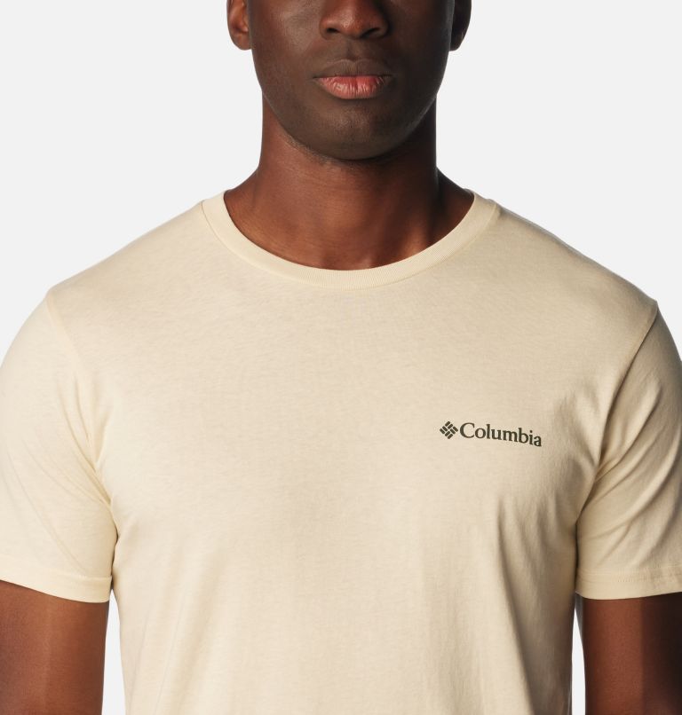 Thumbnail: Men's Vail Graphic T-Shirt, Color: Chalk, image 4