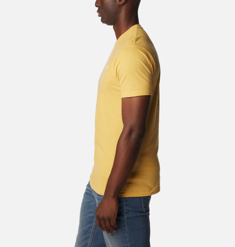 Thumbnail: Men's Pal Graphic T-Shirt, Color: Mustard, image 3