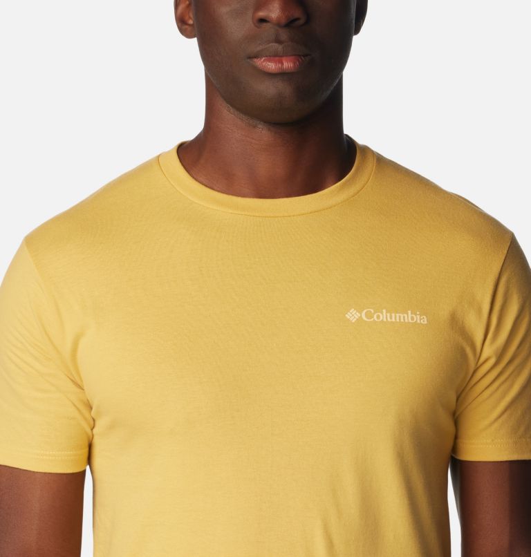 Thumbnail: Men's Pal Graphic T-Shirt, Color: Mustard, image 4