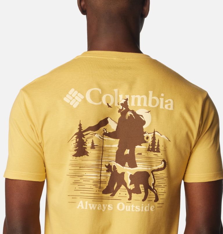 Men's Pal Graphic T-Shirt, Color: Mustard, image 5