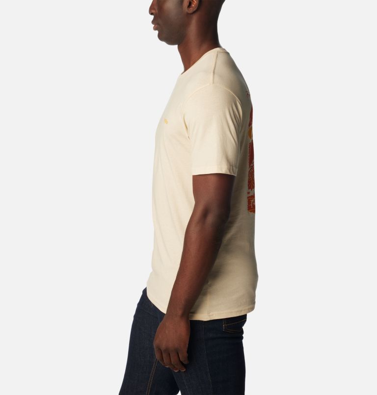 Men's Faraway Graphic T-Shirt, Color: Chalk, image 3