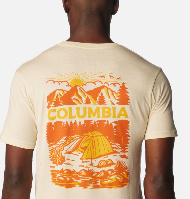 Men's Faraway Graphic T-Shirt, Color: Chalk, image 5