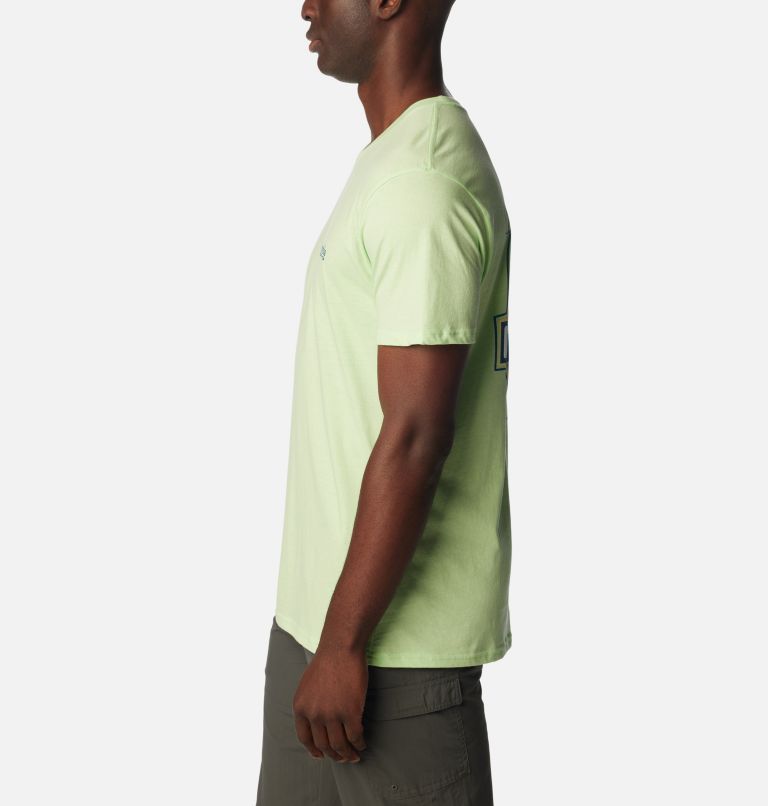 Men's PFG Snap Graphic T-Shirt, Color: Key West, image 3