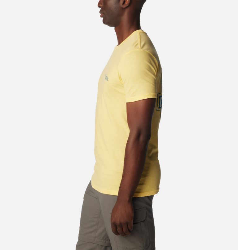 Thumbnail: Men's PFG Snap Graphic T-Shirt, Color: Sunlit, image 3
