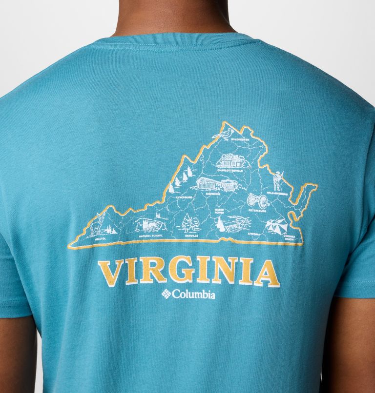 Men's Mudd VA CSC SS Tee, Color: Canyon Blue, image 5