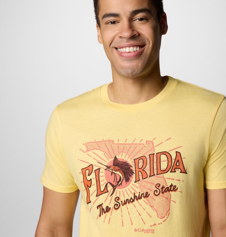 Men's Vacation Graphic T-Shirt, Color: Sunlit, image 4