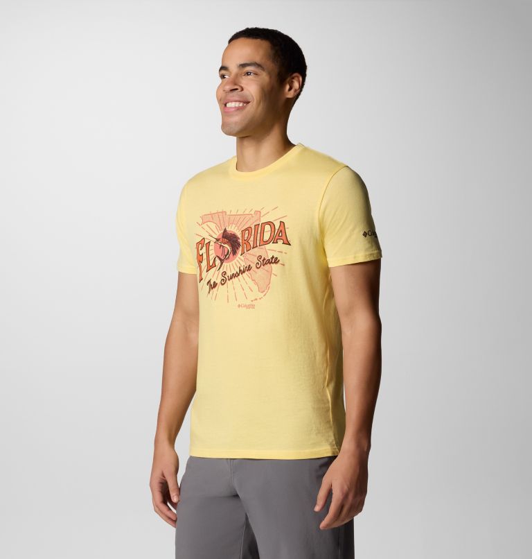 Men's Vacation Graphic T-Shirt, Color: Sunlit, image 5