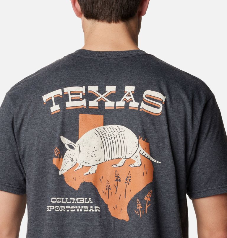Men's Amarillo Graphic T-Shirt, Color: Charcoal Heather, image 5