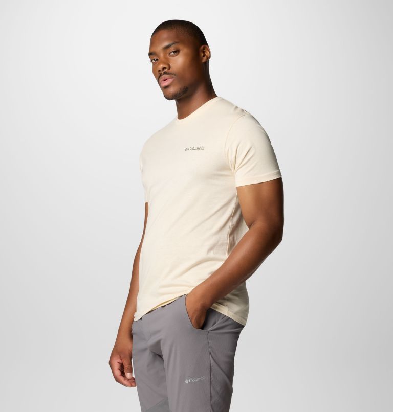 Men's Dolomites Graphic T-Shirt, Color: Chalk, image 4