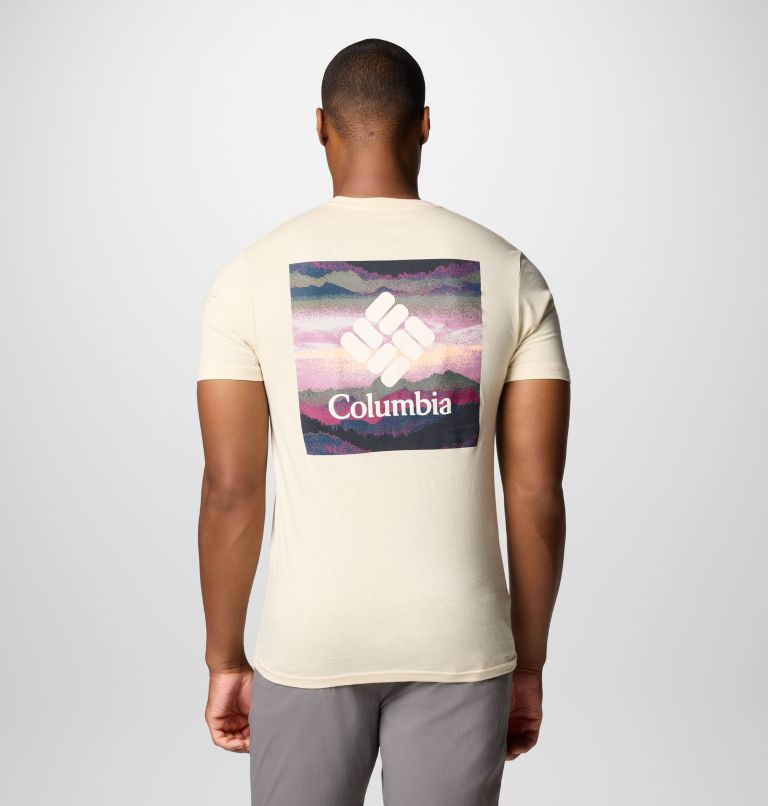 Men's Dolomites Graphic T-Shirt, Color: Chalk, image 1