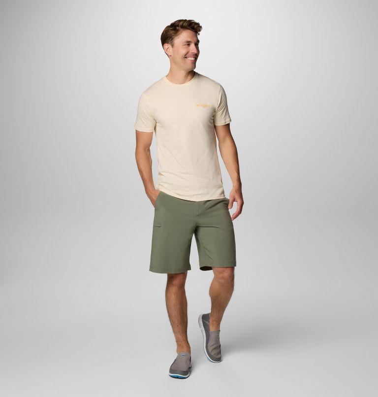 Men's Nikolai Graphic T-Shirt, Color: Chalk, image 3