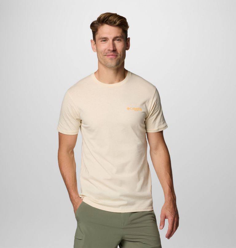 Men's Nikolai Graphic T-Shirt, Color: Chalk, image 2