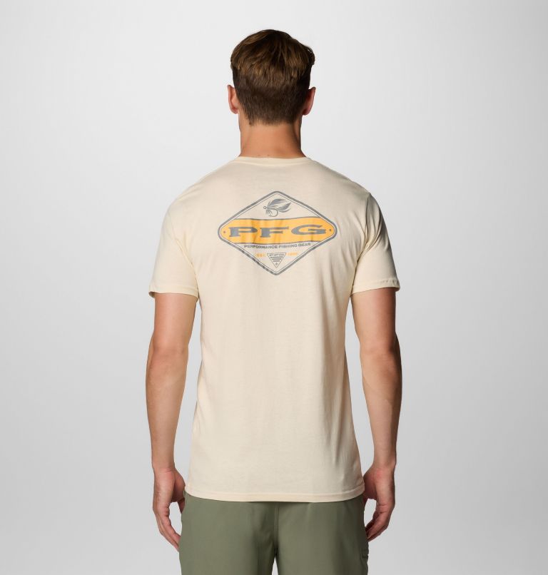 Men's Nikolai Graphic T-Shirt, Color: Chalk, image 1