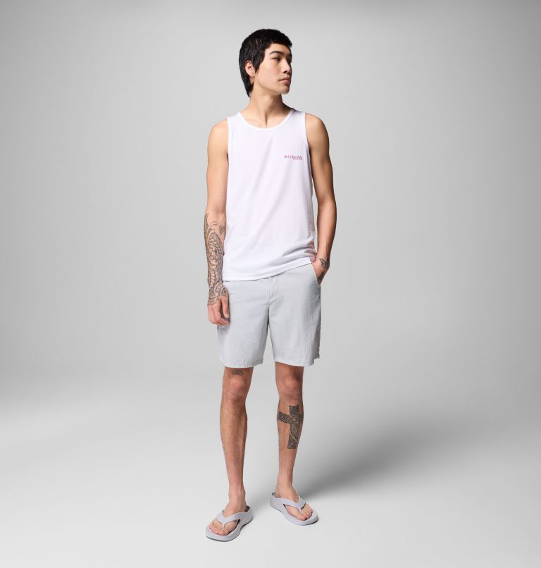 Men's Beaching Tank Top, Color: WHITE, image 5