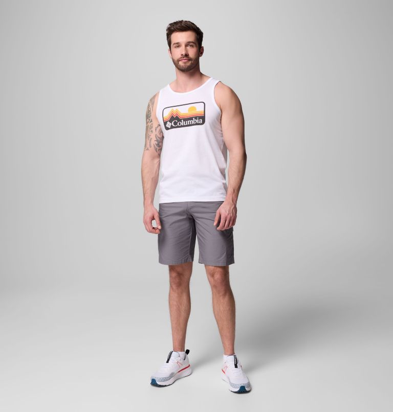 Men's EXCAVATE CSC Tank | 100 | XXL, Color: WHITE, image 5