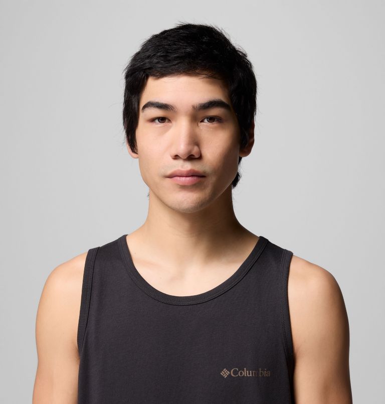 Men's Manny Vanny Tank Top, Color: BLACK, image 4