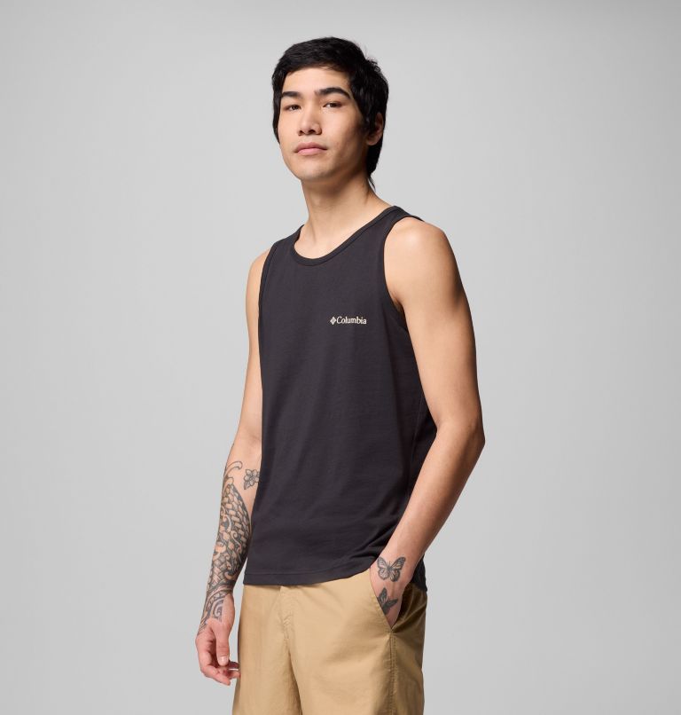 Men's Bound Tank Top, Color: BLACK, image 3