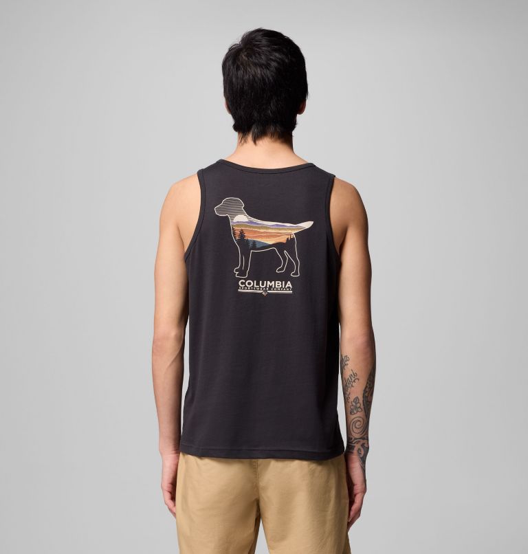 Men's Bound Tank Top, Color: BLACK, image 1