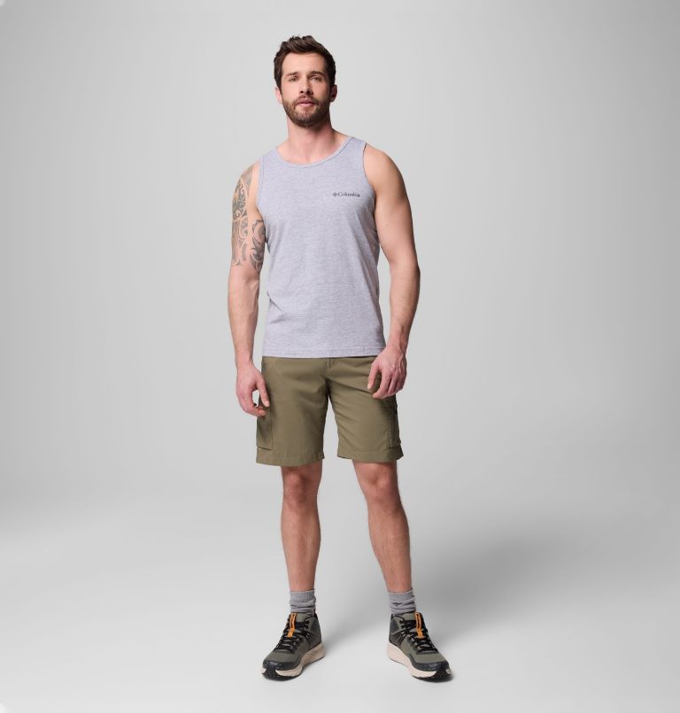 Men's Dreamland Tank Top, Color: GREY HEATHER, image 5