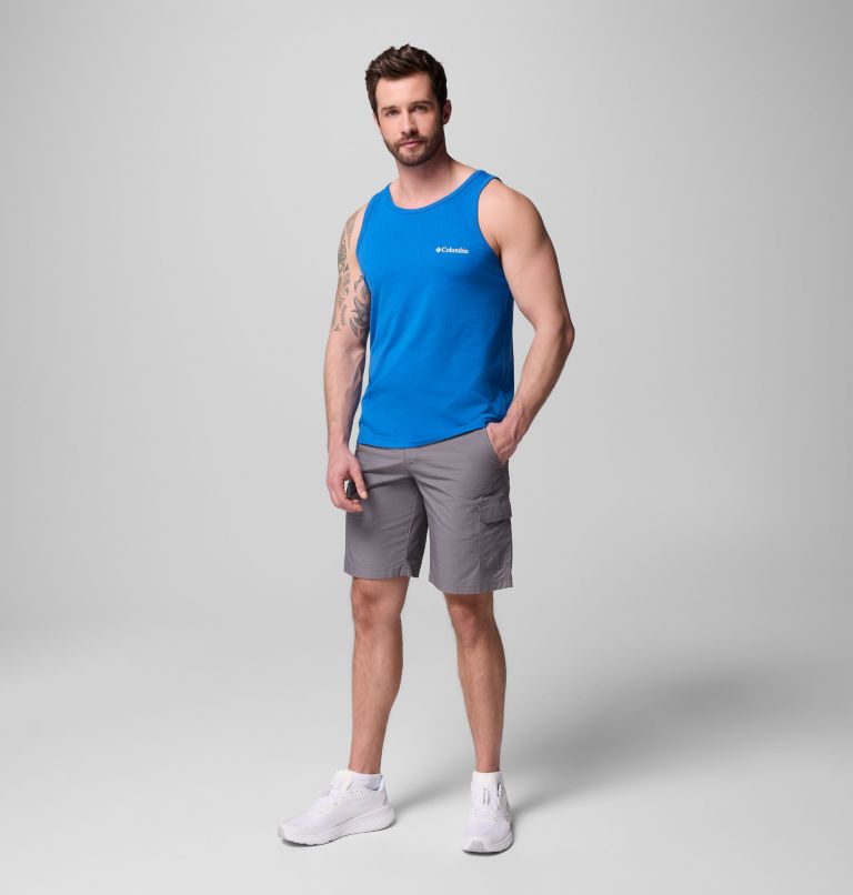 Men's Dreamland Tank Top, Color: VIVID BLUE, image 5