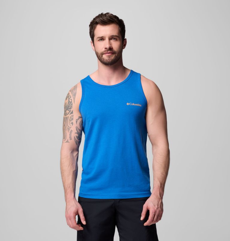 Men's Luke Graphic T-Shirt, Color: VIVID BLUE, image 2