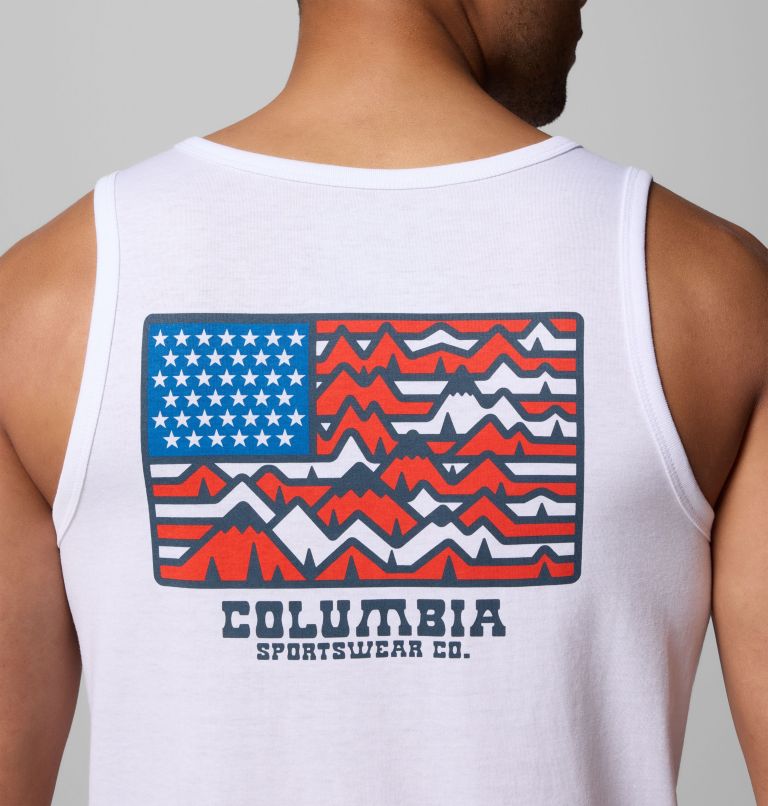 Men's Larry Tank Top | 100 | XXL, Color: WHITE, image 6