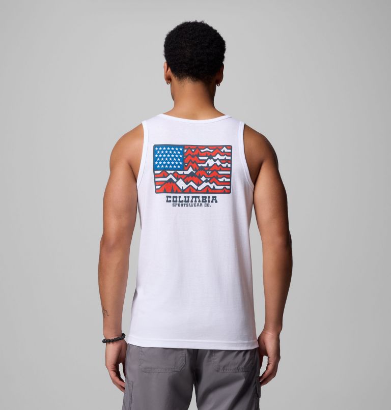 Men's Larry Tank Top | 100 | XXL, Color: WHITE, image 1