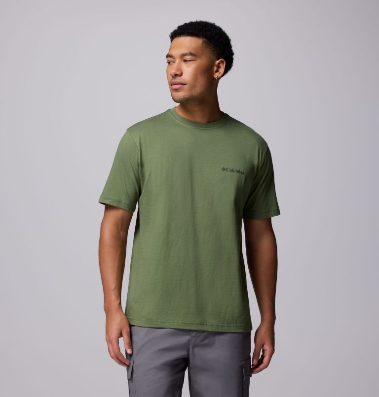 Men's Brock Graphic T-Shirt, Color: CANTEEN, image 3