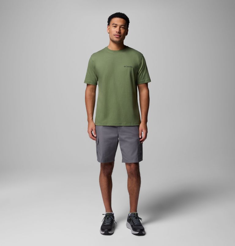 Men's Brock Graphic T-Shirt, Color: CANTEEN, image 2