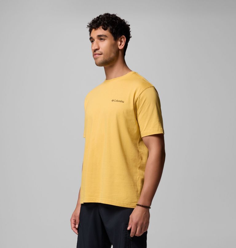 Men's BROCK BR CSC SS TEE | 716 | L, Color: MUSTARD, image 4