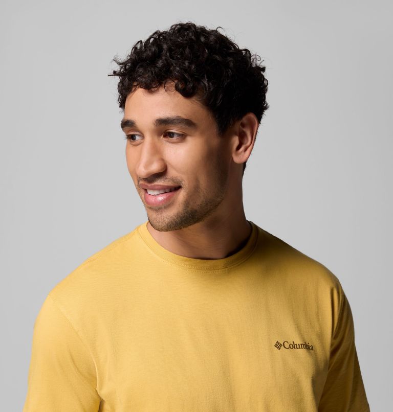 Men's BROCK BR CSC SS TEE | 716 | L, Color: MUSTARD, image 5