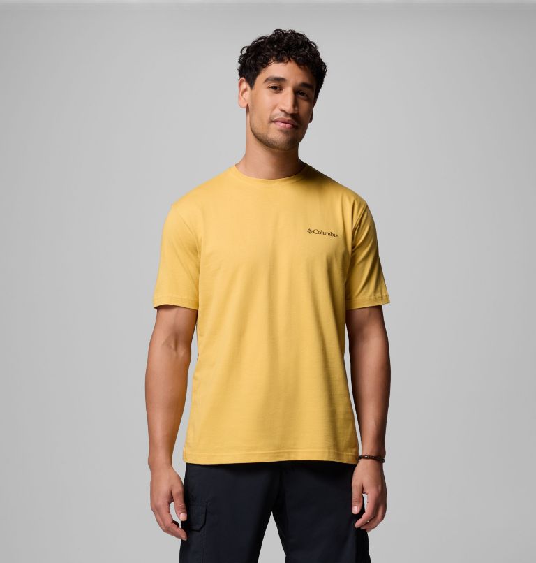 Men's BROCK BR CSC SS TEE | 716 | L, Color: MUSTARD, image 3