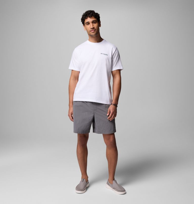 Men's EVERGLADES BR PFG SS TEE | 100 | S, Color: WHITE, image 2