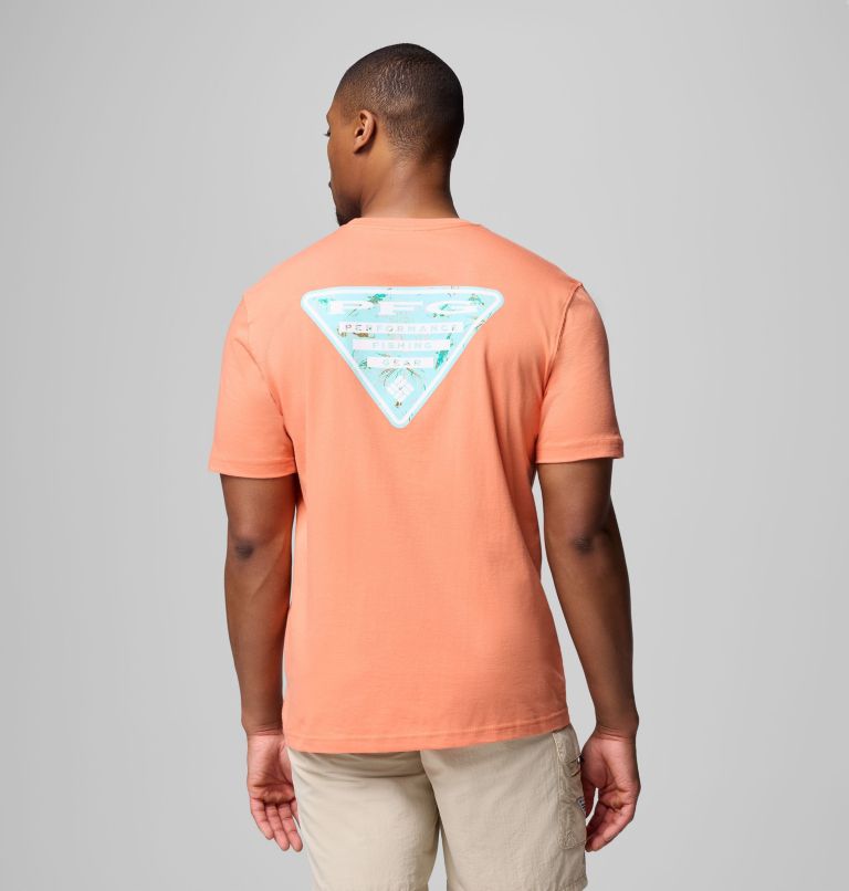 Men's PFG Everglades Graphic T-Shirt, Color: BRIGHT PEACH, image 1