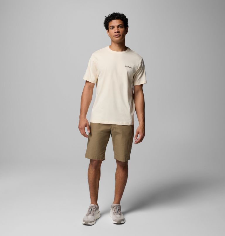 Men's George Graphic T-Shirt, Color: CHALK, image 2