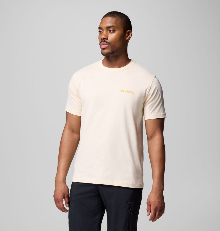 Men's JOSH BR CSC SS TEE | 191 | L, Color: CHALK, image 4