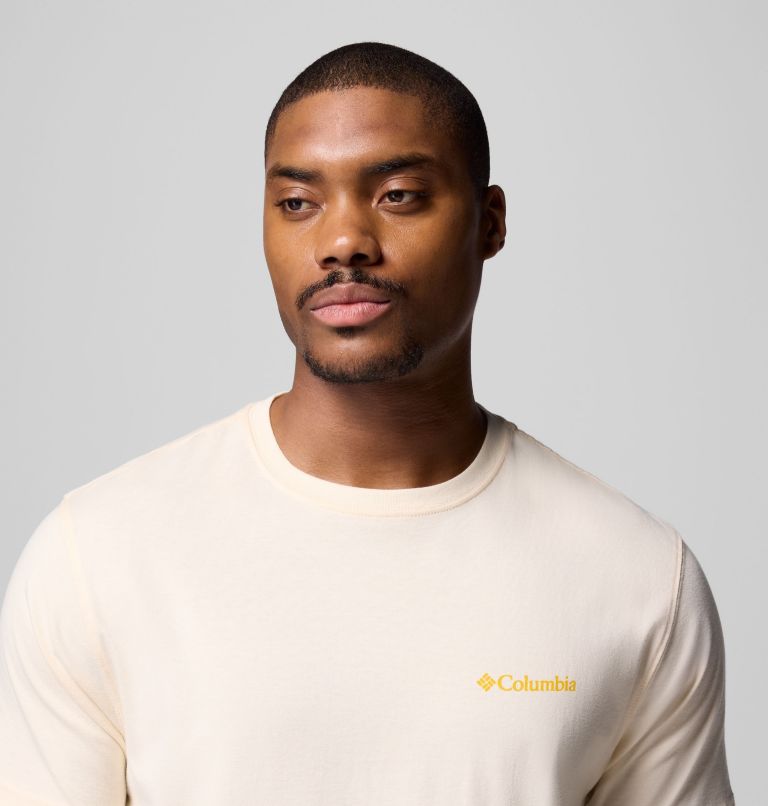 Men's JOSH BR CSC SS TEE | 191 | L, Color: CHALK, image 5