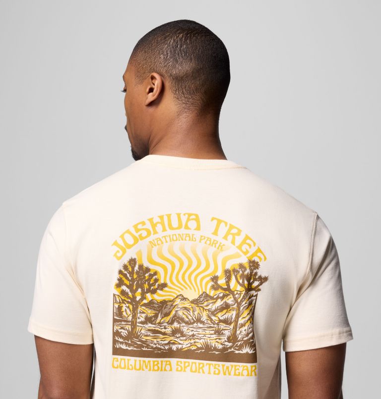Men's JOSH BR CSC SS TEE | 191 | L, Color: CHALK, image 6