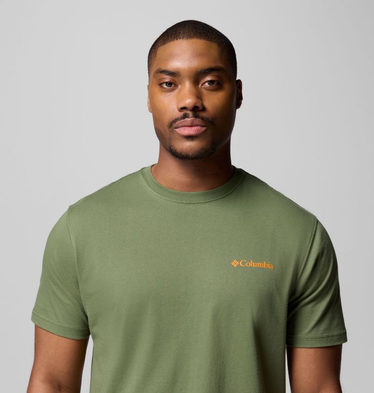 Men's Josh Graphic T-Shirt, Color: CANTEEN, image 5